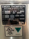 2012 Emery Thompson CB-350 Batch Freezer for Gelato, Italian Ice, and ice Cream