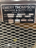 2005 Emery Thompson CB-2 Batch Freezer for Gelato, Italian Ice, and ice Cream