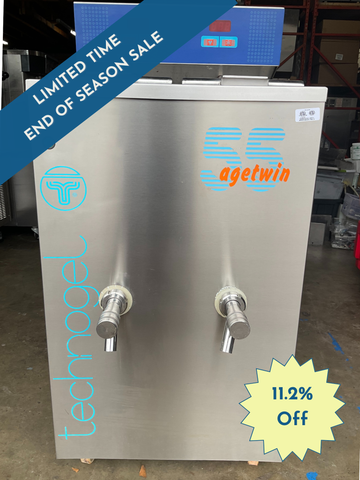 2004 Technogel Agetwin 55+55, 3 phase Water, Serial: 266N | Ice Cream Aging System